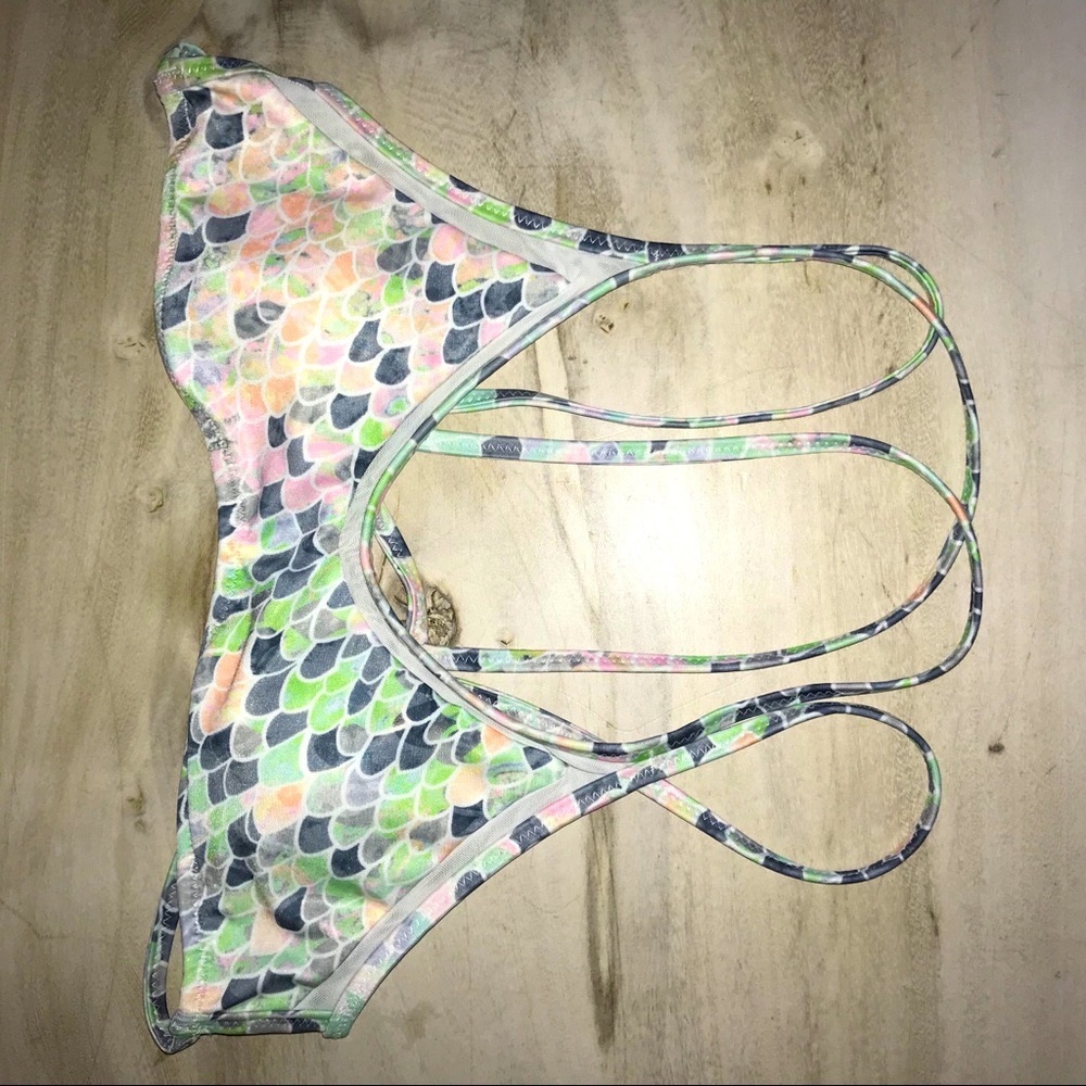Raisins Bikini top mermaid print